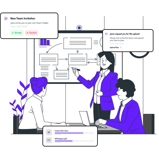 Team Collaboration Illustration